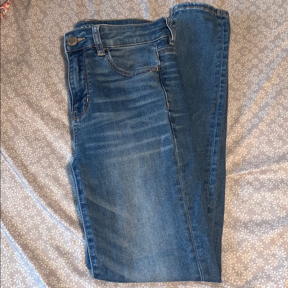 ae hi-rise jeggings